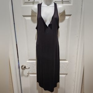 Long racer back maxi dress